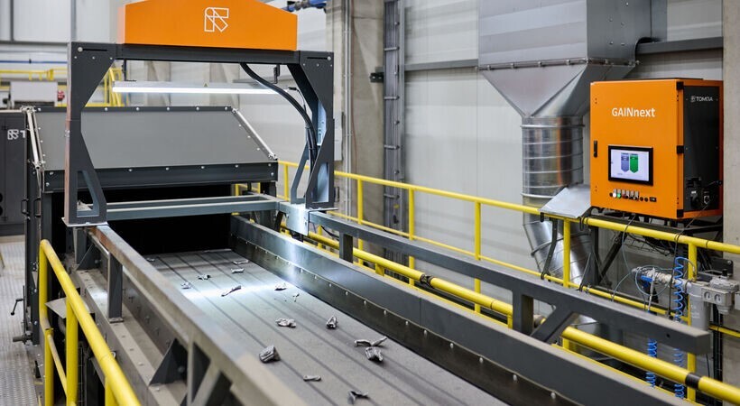 TOMRA introduces AI-powered GAINnext for enhanced wrought aluminium scrap sorting