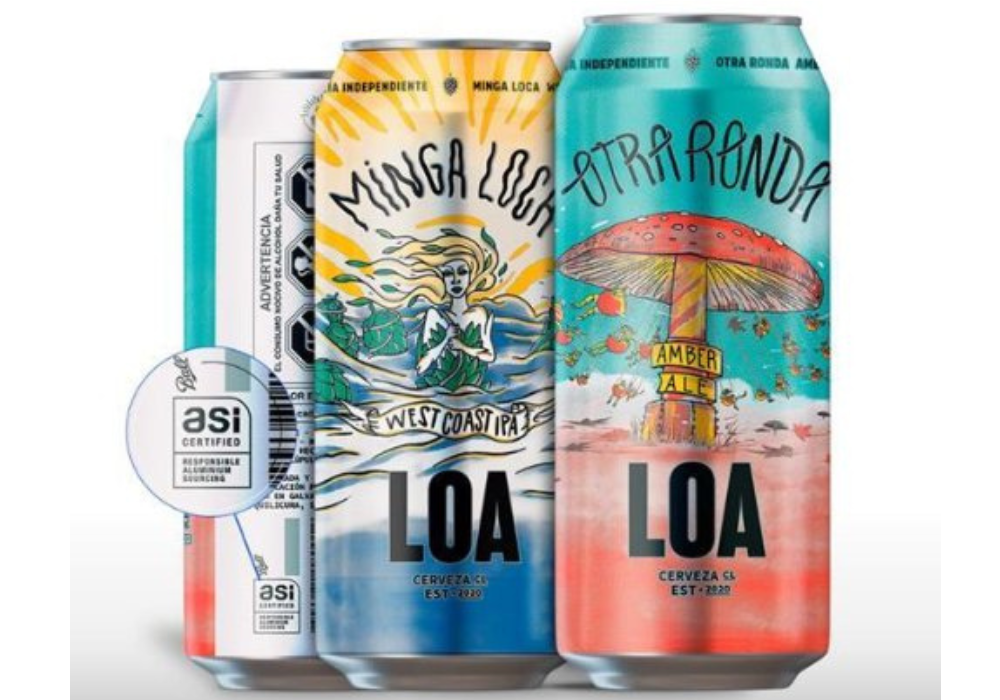 Ball Corporation and LOA Brewery unlock new milestone with Chile’s first ASI-certified beer cans