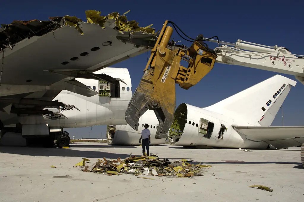 Aircraft recycling for aluminium circular economy