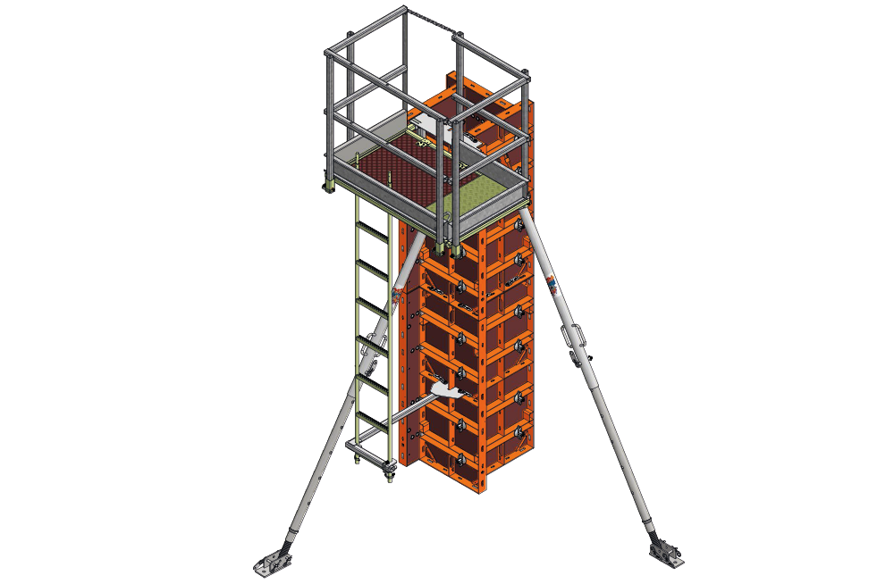 NeoR just got lighter as Paschal debuts powder-coated aluminium panels in its formwork panels 