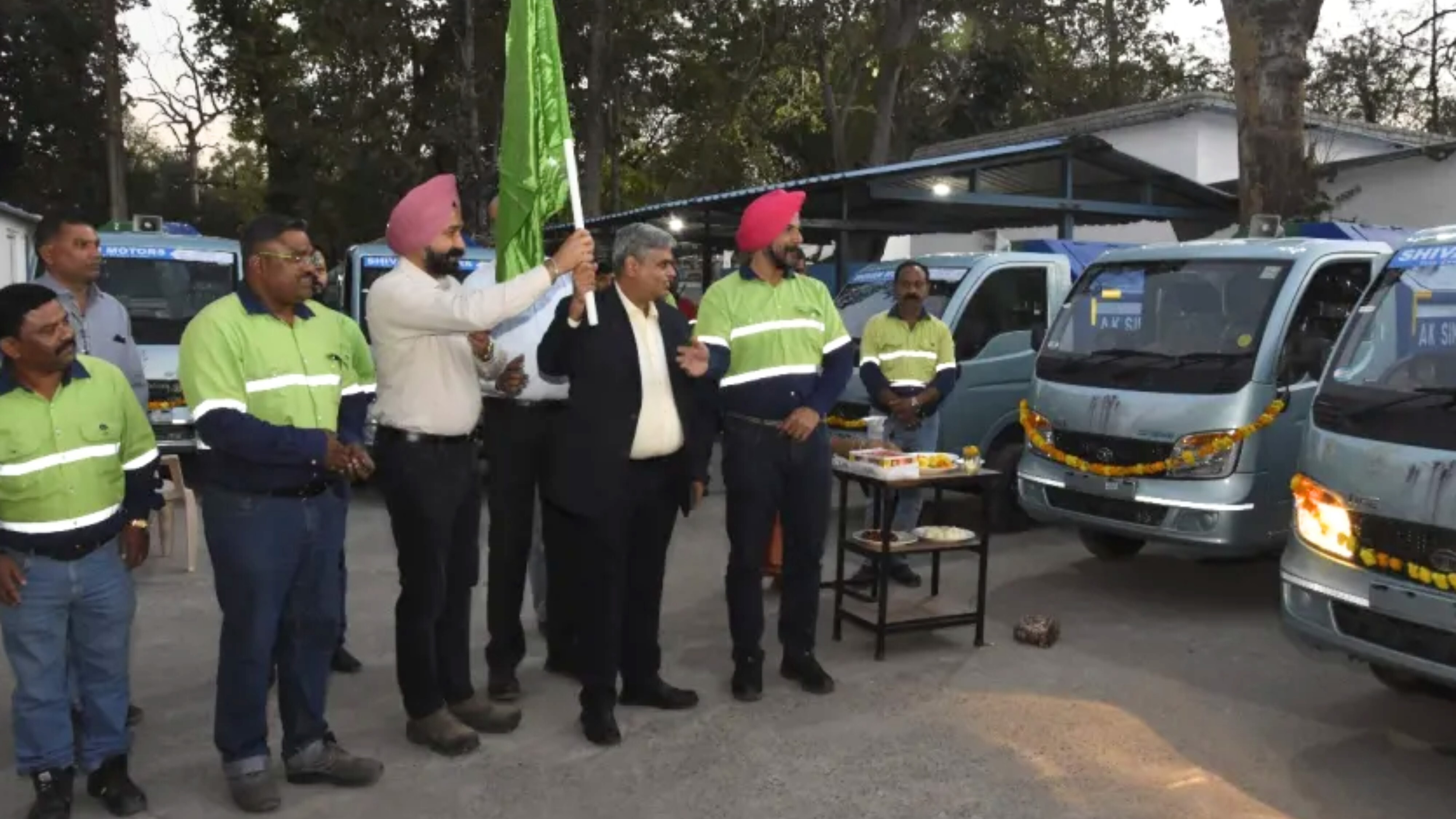 BALCO marks Earth Day with six new EVs, promoting greener management in Chhattisgarh