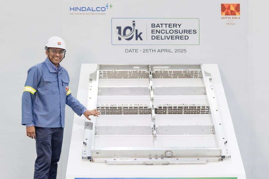 Hindalco enters EV space, powers Mahindra with 10K aluminium battery enclosures and unveils a dedicated battery plant
