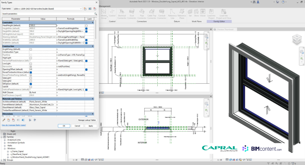 Capral Aluminium’s cutting-edge Revit 3D Library sets new standard for digital design in architecture
