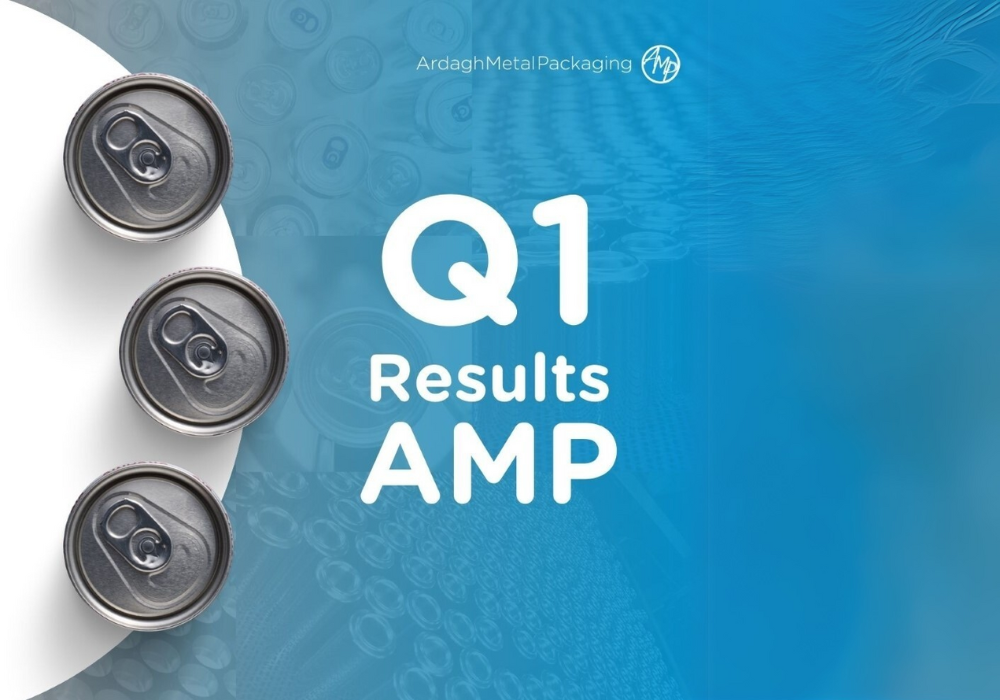 Ardagh reports strong Q1 2025 performance, backed 11% revenue growth & 6% global shipments growth