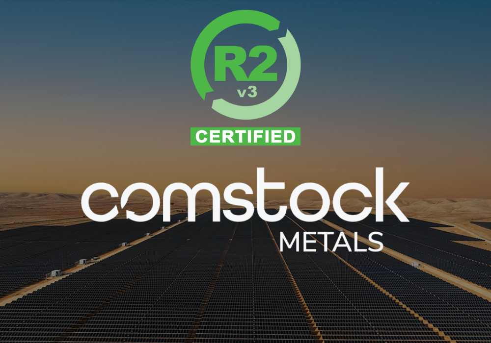 Comstock Metals bagging the R2v3/RIOS certification aligns with rising demand of secondary aluminium in North America