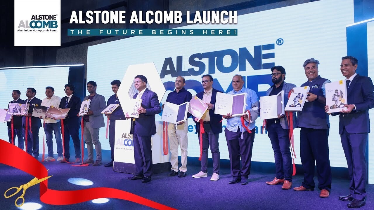 Alstone unveils its much-awaited aluminium honeycomb panel in Bengaluru, receiving positive feedback from industry leaders