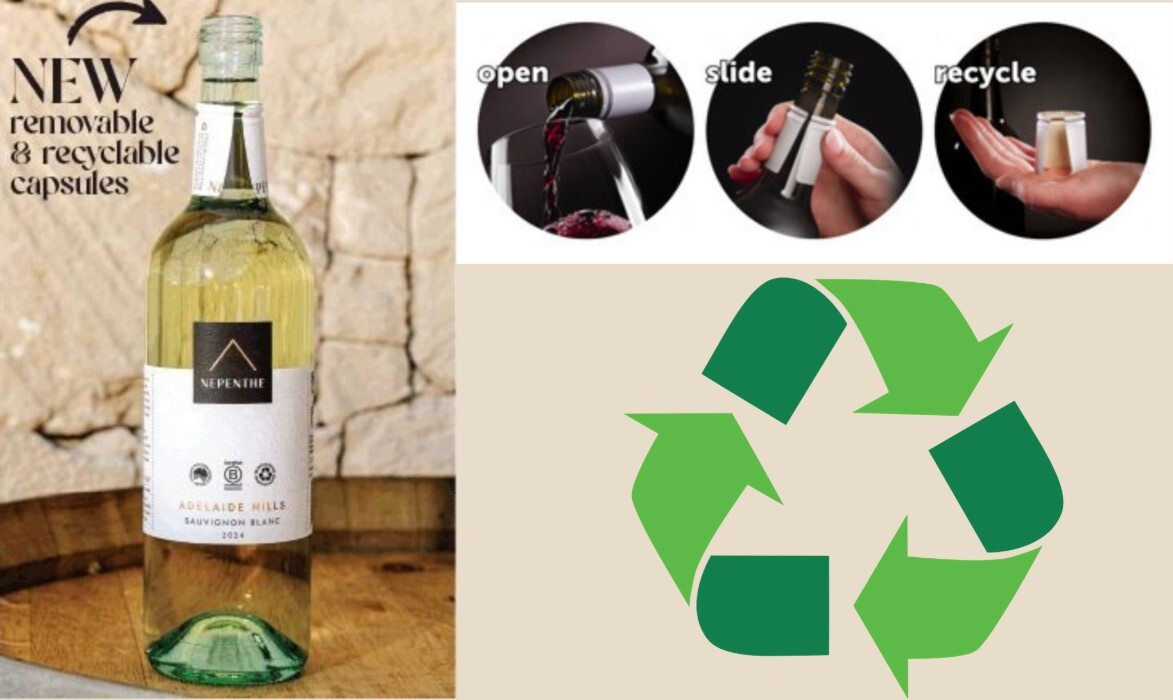 New design from Nepenthe Wines allows customers to separate aluminium from glass