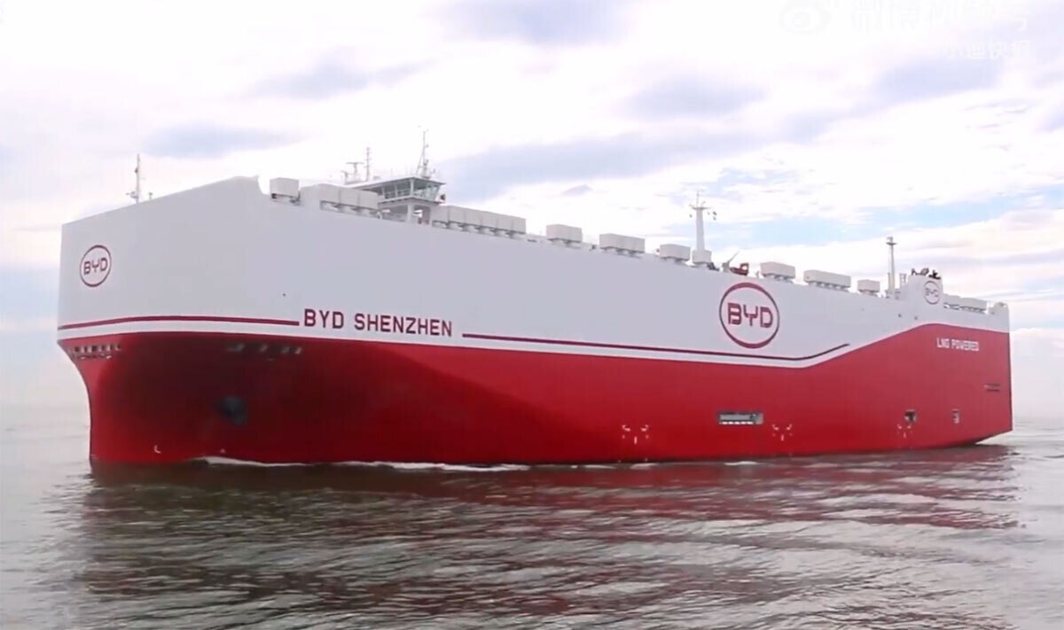 BYD Shenzhen brings 7300 new EVs to Brazil, marking a significant achievement in its international expansion