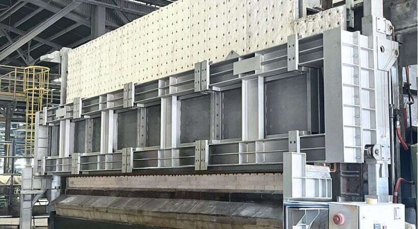 Mechatherm completes installation of custom hydraulic furnace doors at Alba