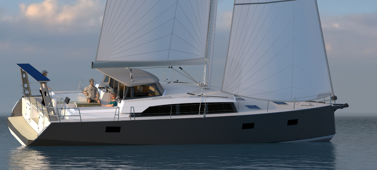 Ovni 490: The newly launched all-aluminium sailboat features 1,600W solar panels & 1,000lt fuel tank capacity