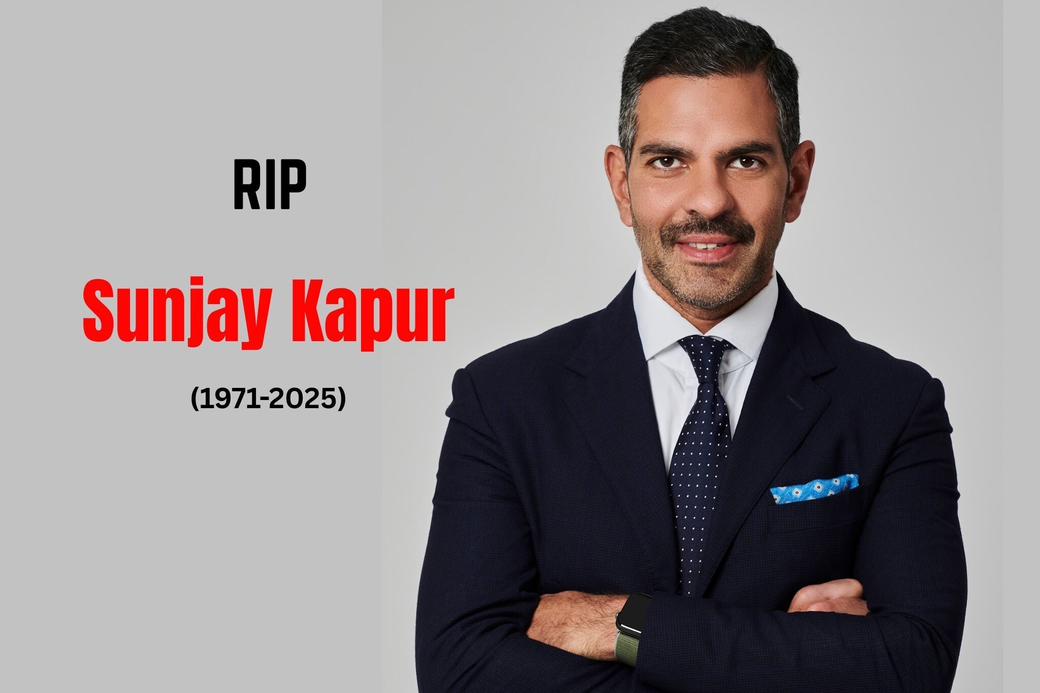 sunjay kapur Sanjay Kapoor death