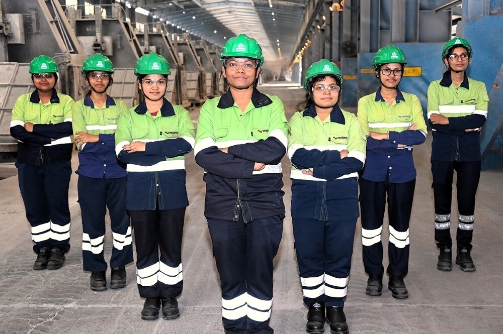 Vedanta Aluminium champions gender diversity with India's first all-women locomotive team at Jharsuguda
