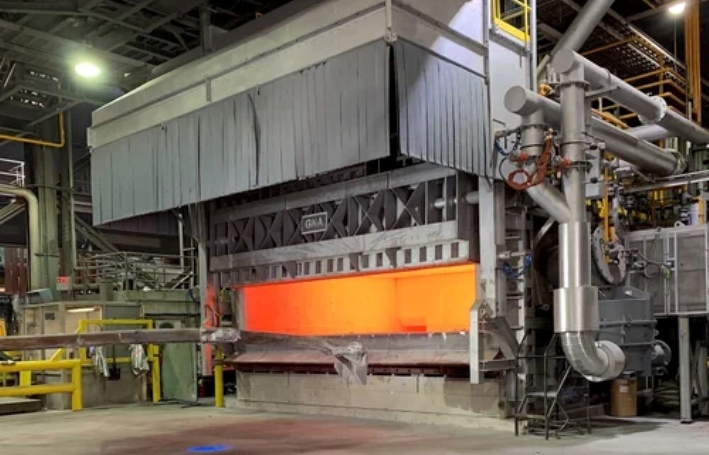 One of four new recycling furnaces placed at the Speira plant in Grebenbroich and Toging with €11M investment 