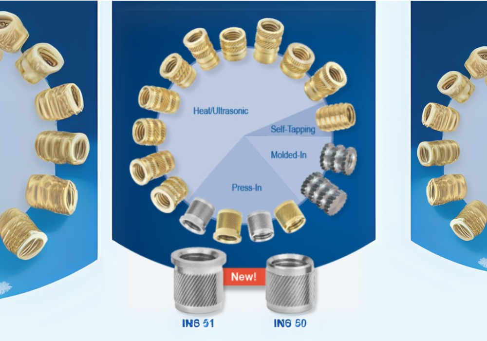 SPIROL adds new range of aluminium press-in inserts, a successful alternative to its brass counterparts