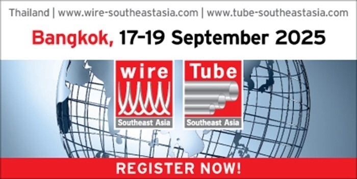 Visitor registration now open for Wire and Tube Southeast Asia 2025