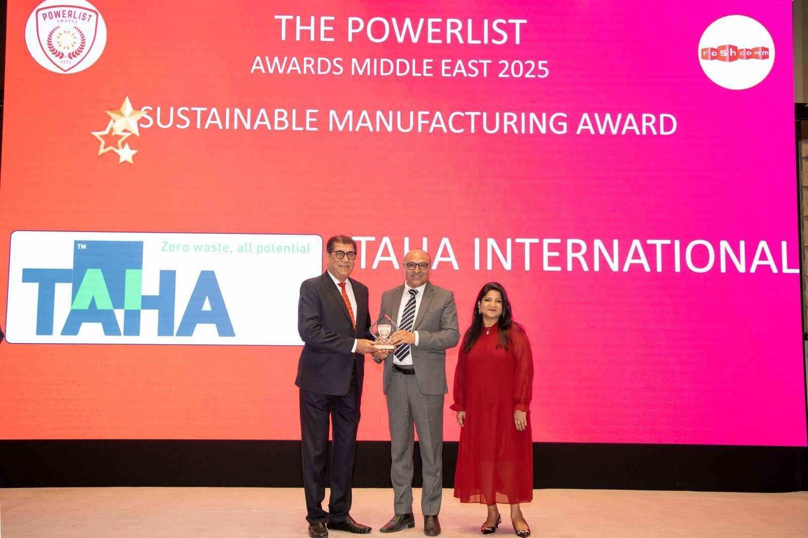 Taha International Honoured with Power List Awards Middle East 2025 for Excellence in Sustainable Manufacturing