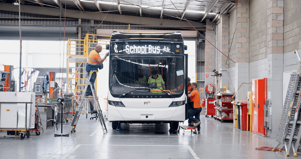 Locally sourced aluminium from Capral powers Volgren’s next-generation bus fleets