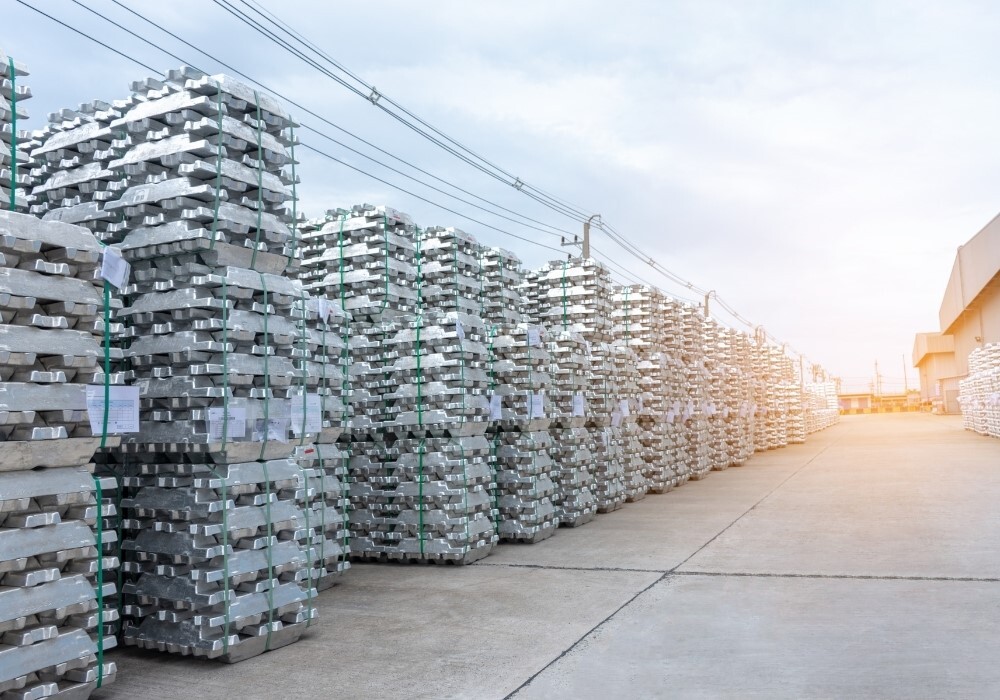 LME aluminium price for July 14