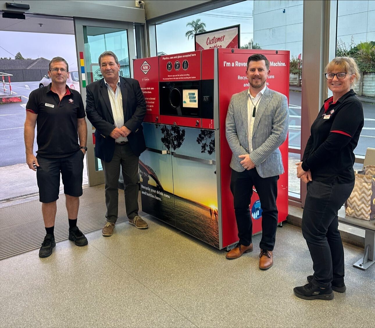 New Zealand’s first supermarket-based RVM 