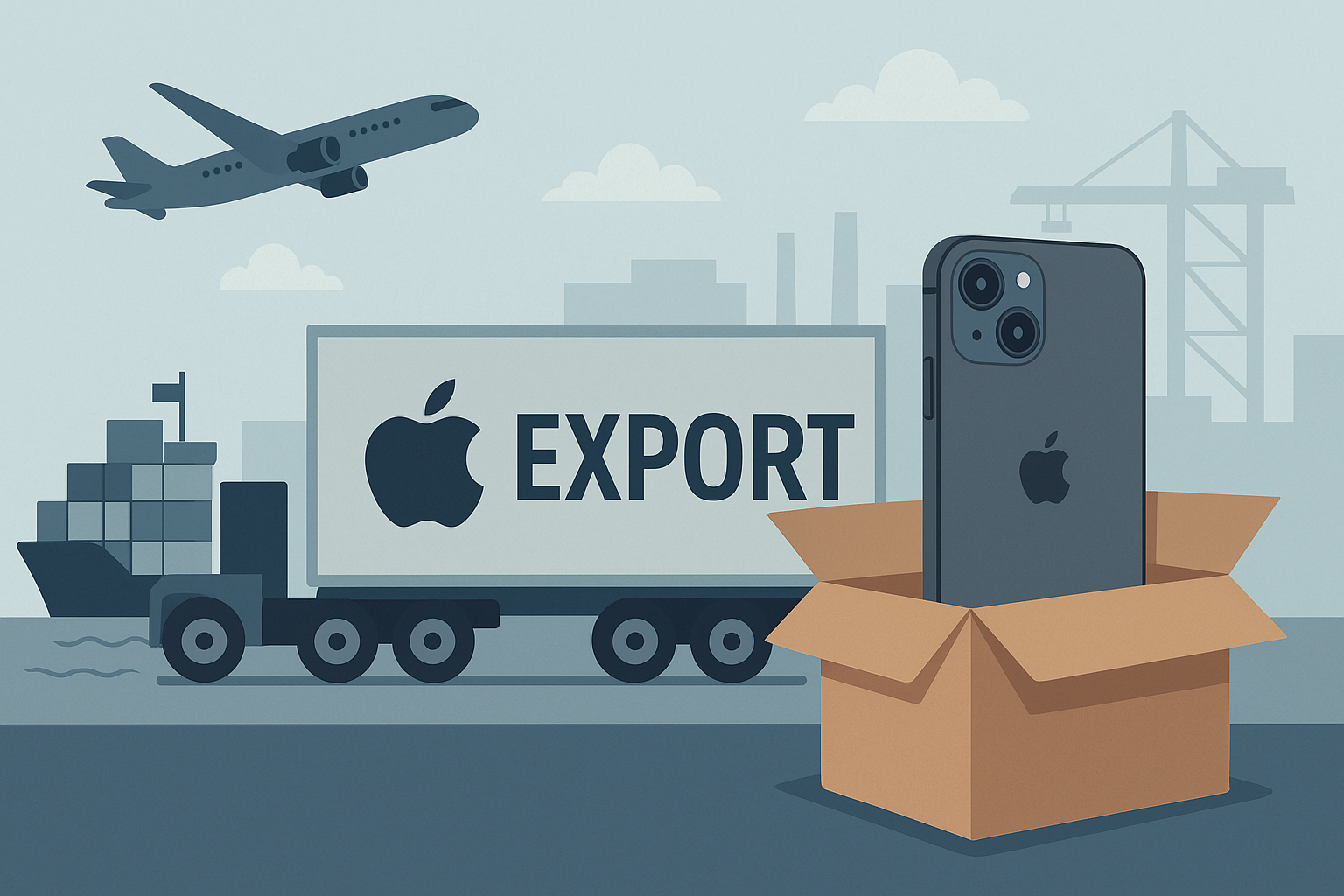 Apple export from India