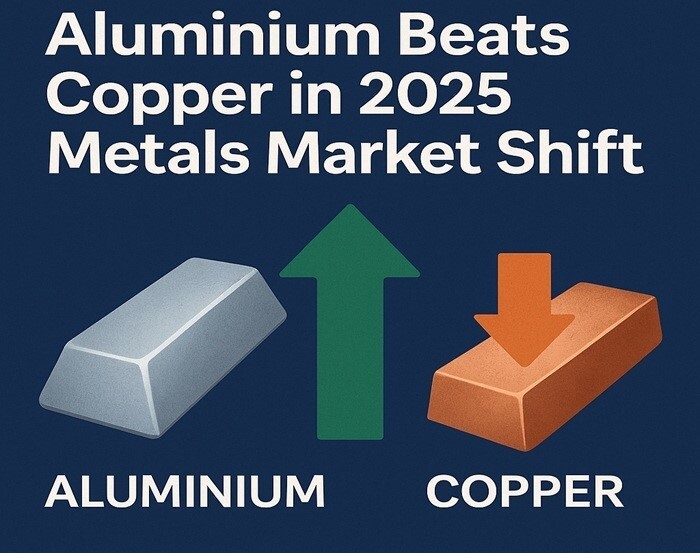 Copper slips as aluminium gains momentum in 2025 metals market shift