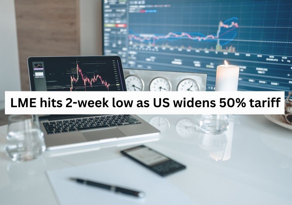 LME aluminium hits 2-week low 