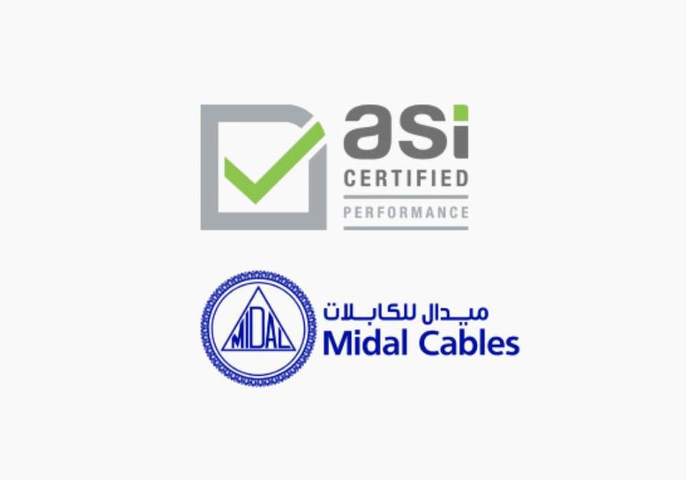 ASI certifies Midal Cables against Performance Standard V3.1