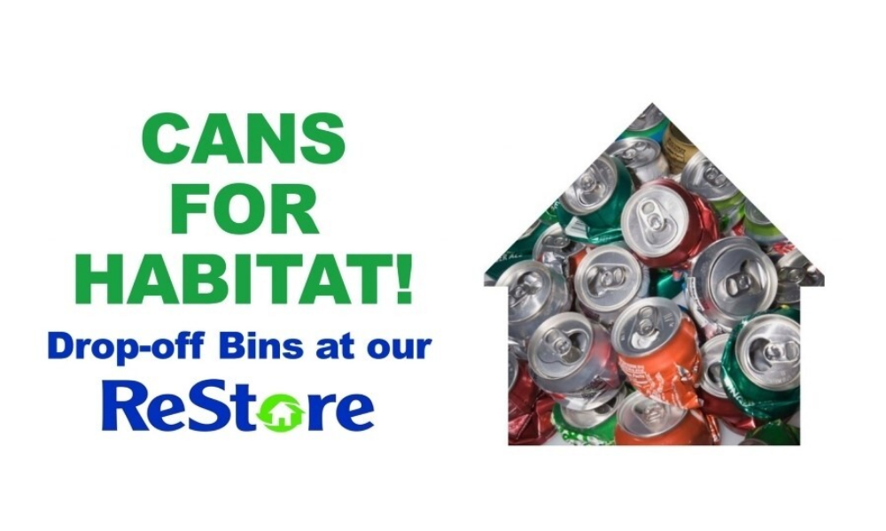 Habitat for Humanity Chico launches aluminium can drive to boost sustainability