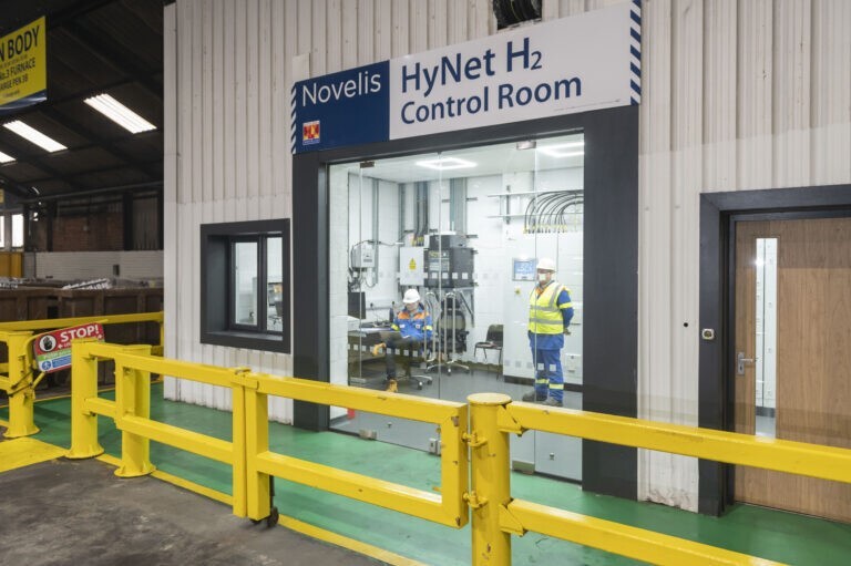 Novelis HyNet H2 Control Room image