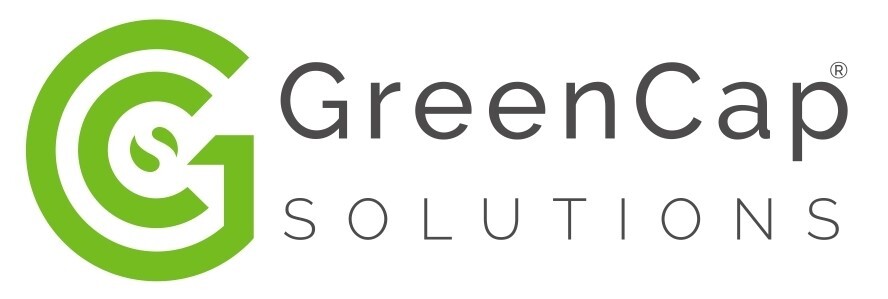 This is a logo of Green Cap
