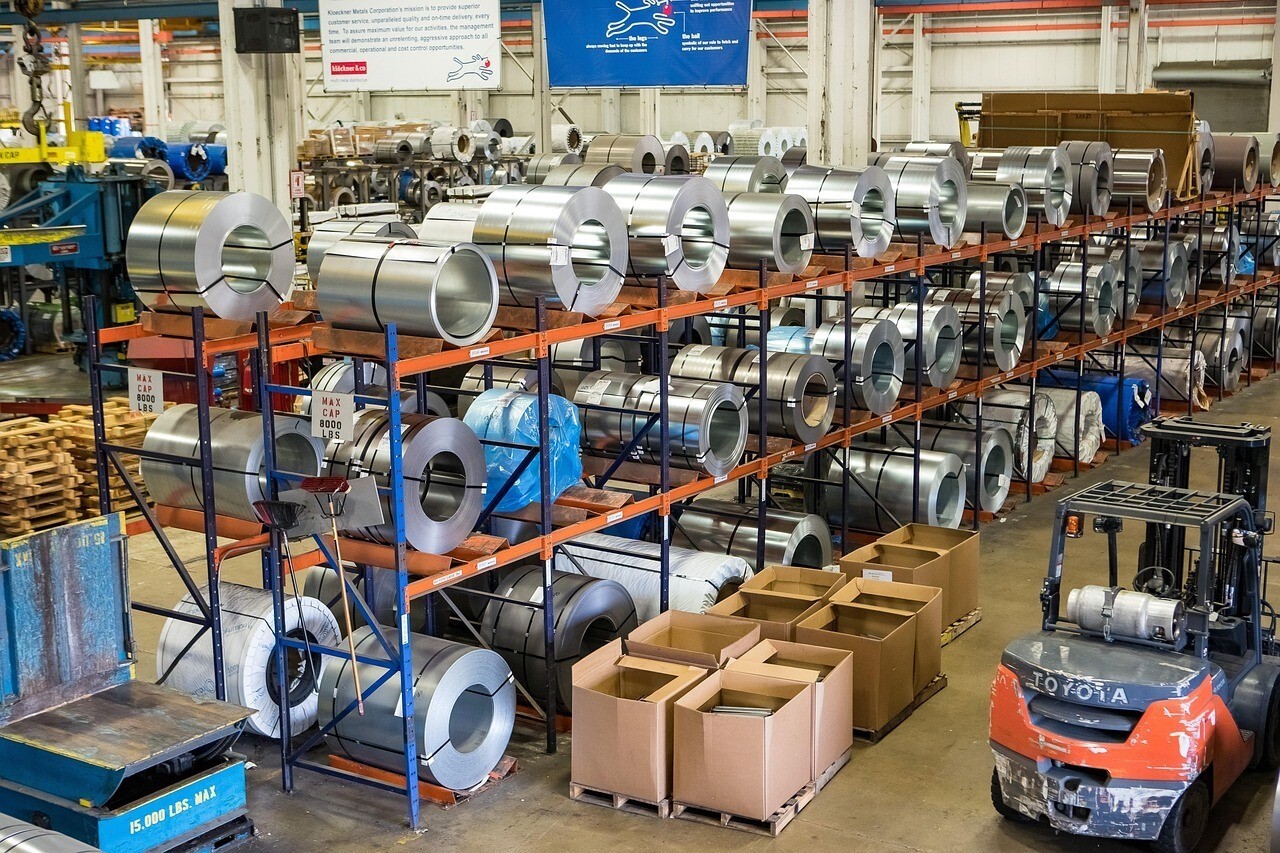 Warehouse metal inventory