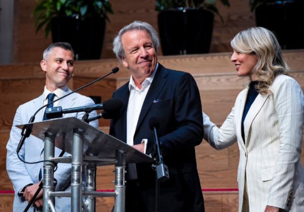 Jean Simard, Mélanie Joly, Eric St-Pierre