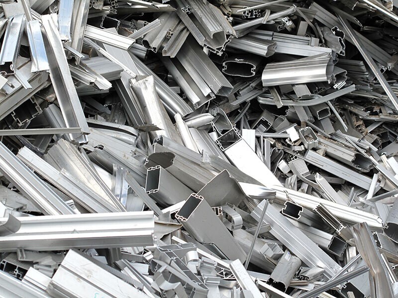 This is an image of aluminium scrap