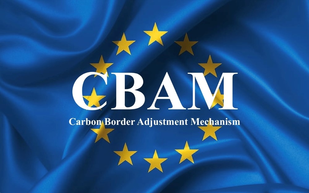 This is an image of Carbon Border Adjustment Mechanism (CBAM), a European Union (EU) regulation 