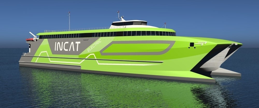 Incat powers ahead with groundbreaking aluminium electric shipbuilding