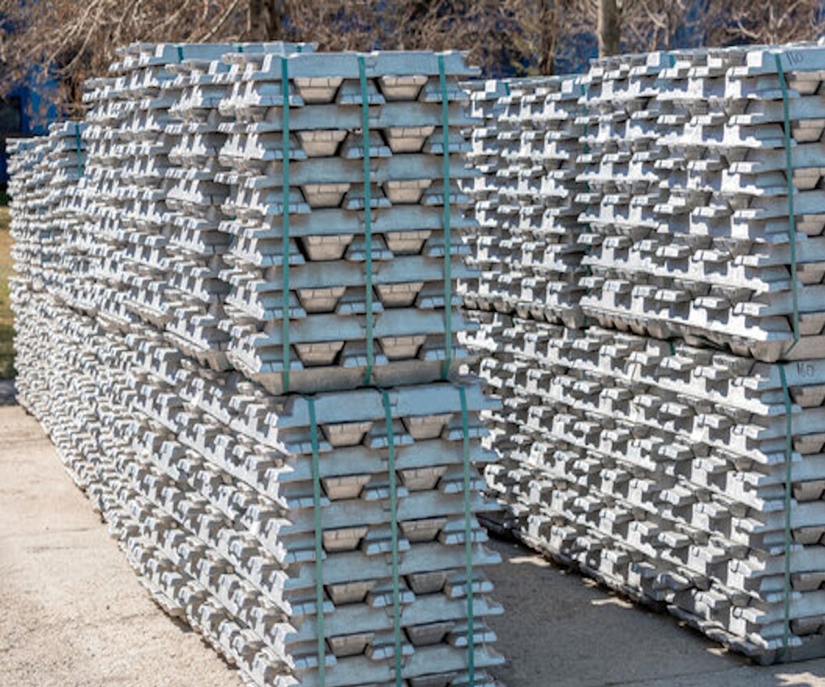 This is an image of primary aluminium