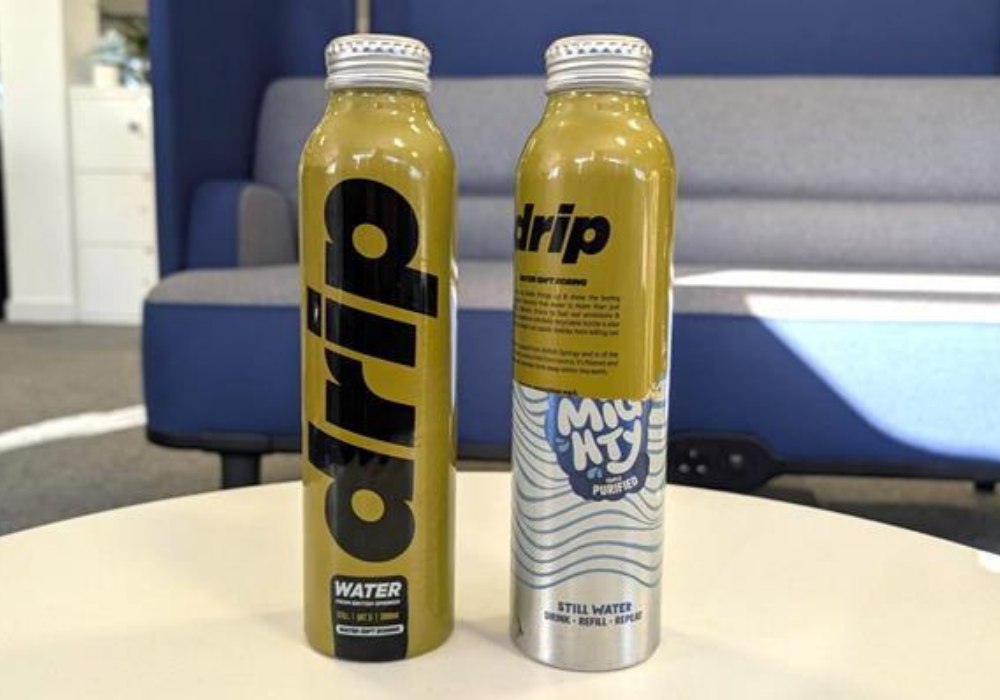 Drip water bottle