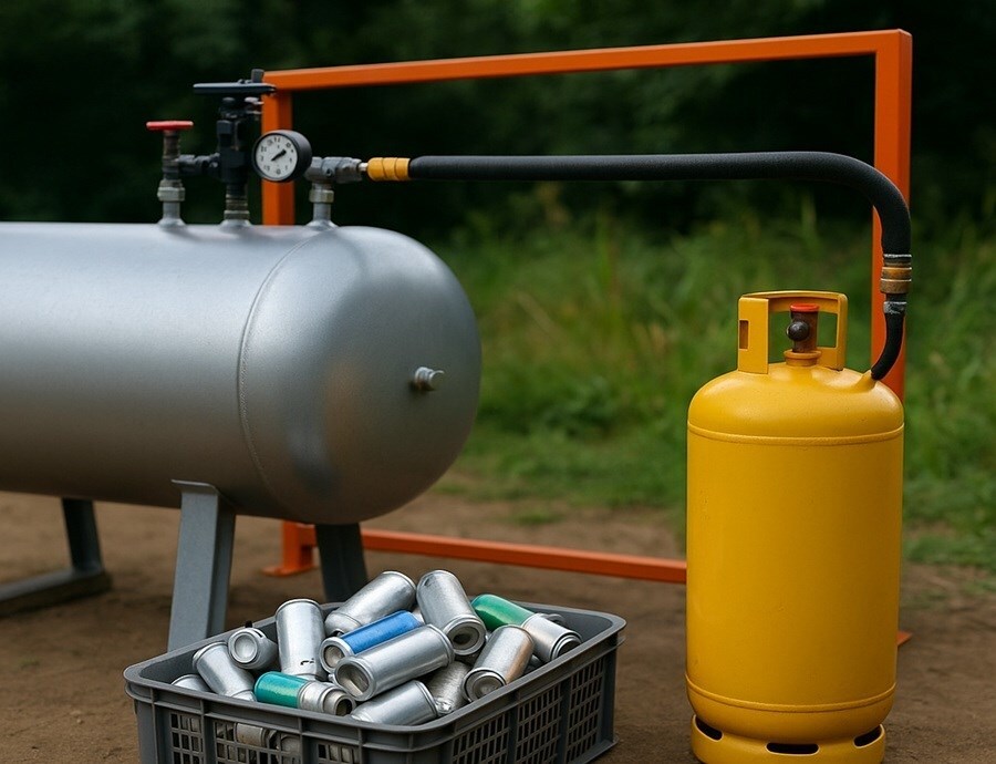 DESPRAY and FREEE Recycle to convert aerosol waste into clean cooking fuel in Nigeria