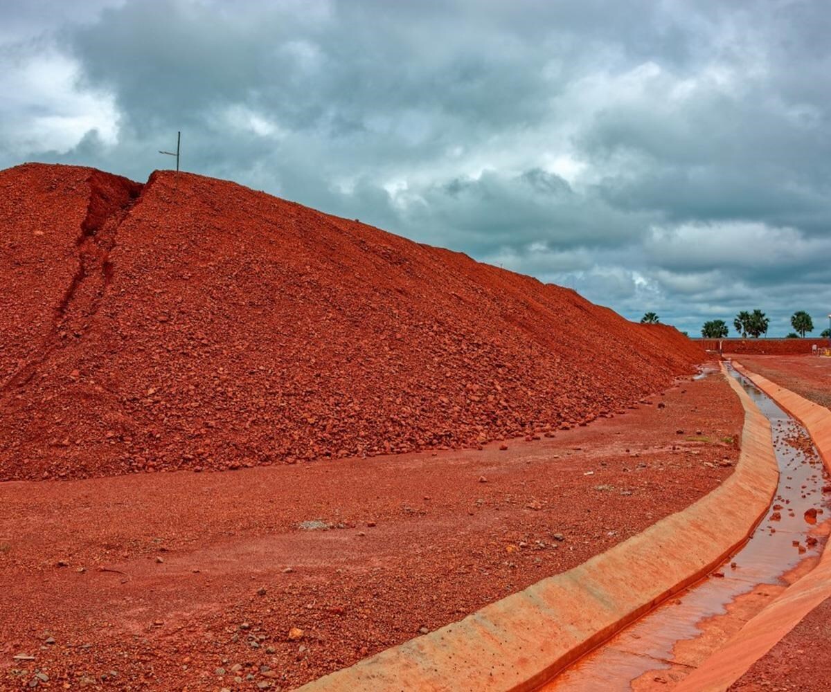 Image of bauxite mine