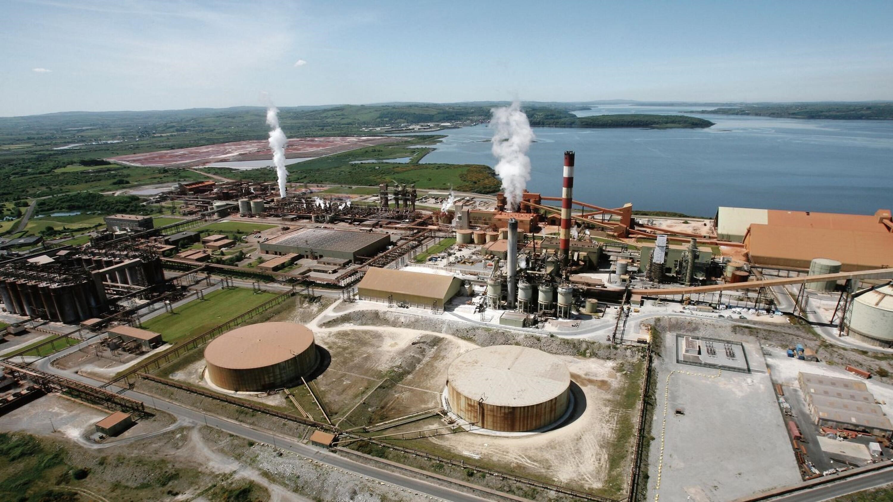 Image of Limerick Alumina site