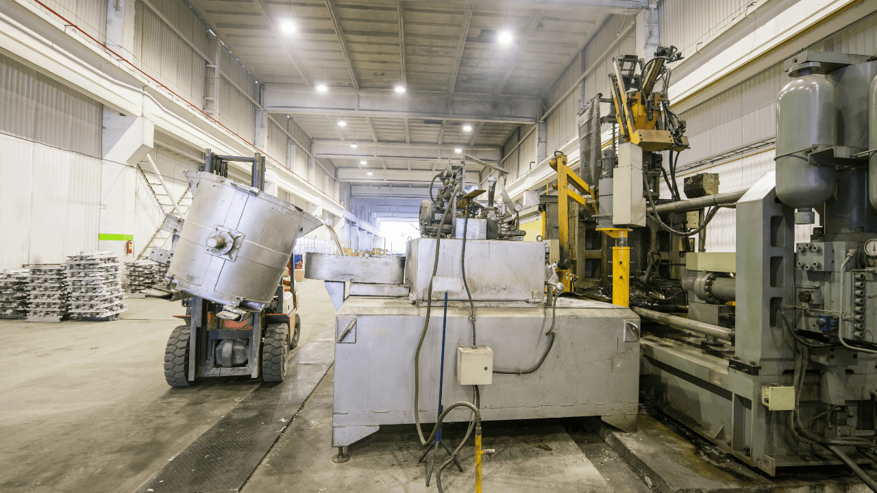 Image of primary aluminium casting