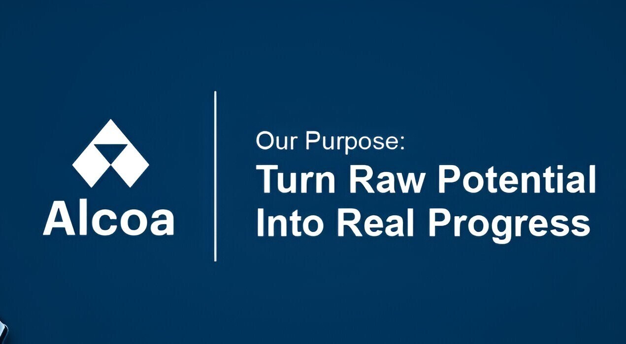 Alcoa logo with tagline