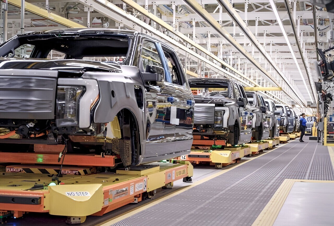 Ford factory floor
