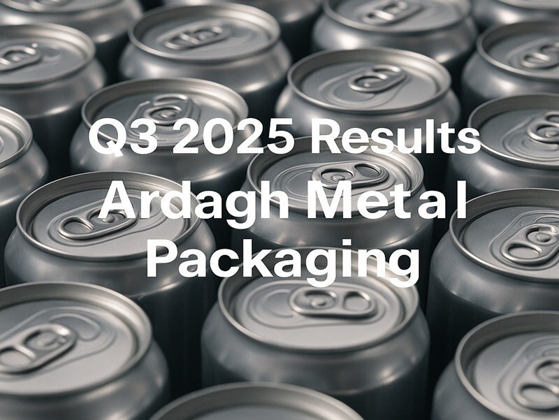 Ardagh Metal Packaging posts $27M Q3 profit, targets up to $735M EBITDA in 2025