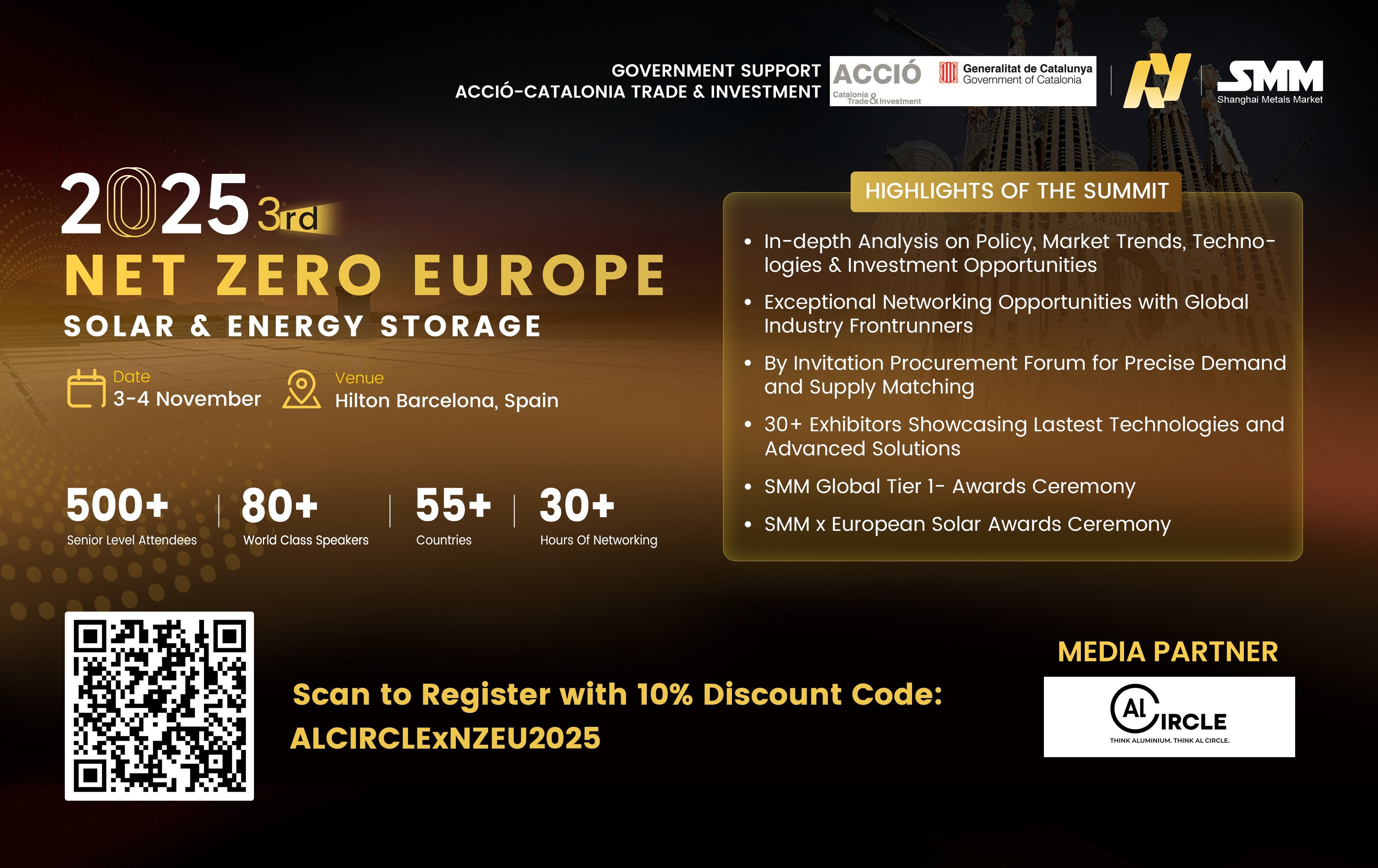 Image of 3rd Net Zero Europe - Solar & Energy Storage Summit 2025 