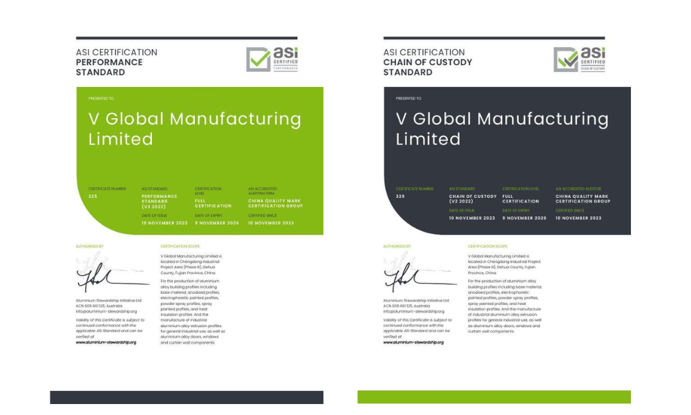 Image of ASI Certificate