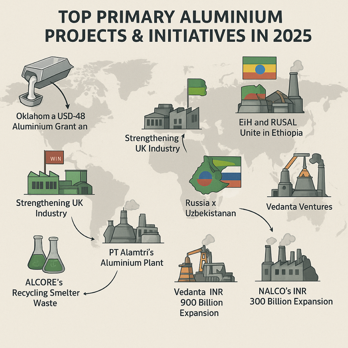 Primary Aluminium projects'25