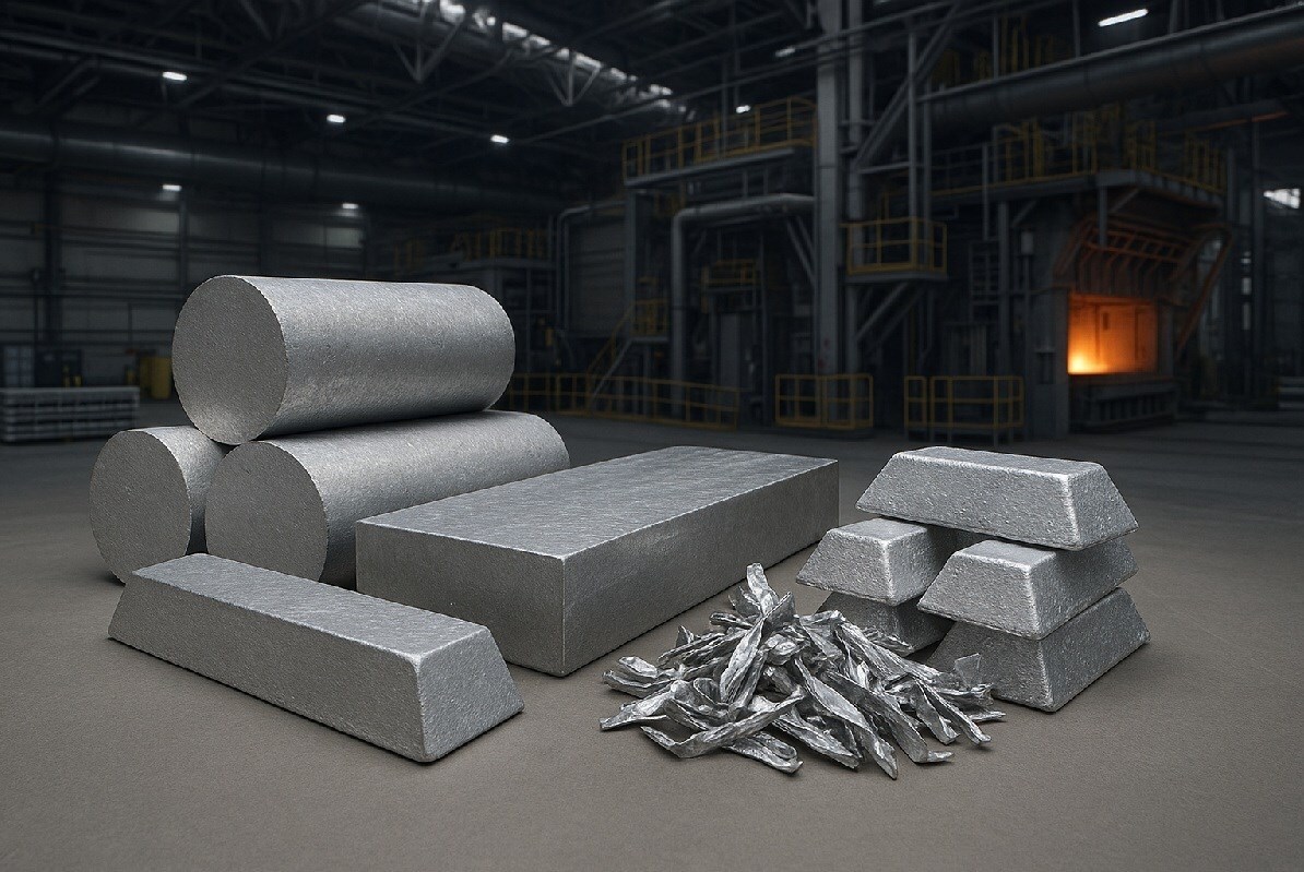 Alluminio riciclato: 22 milioni di tonnellate di nuova capacità entro il 2026, con blocchi e lastre in primo piano