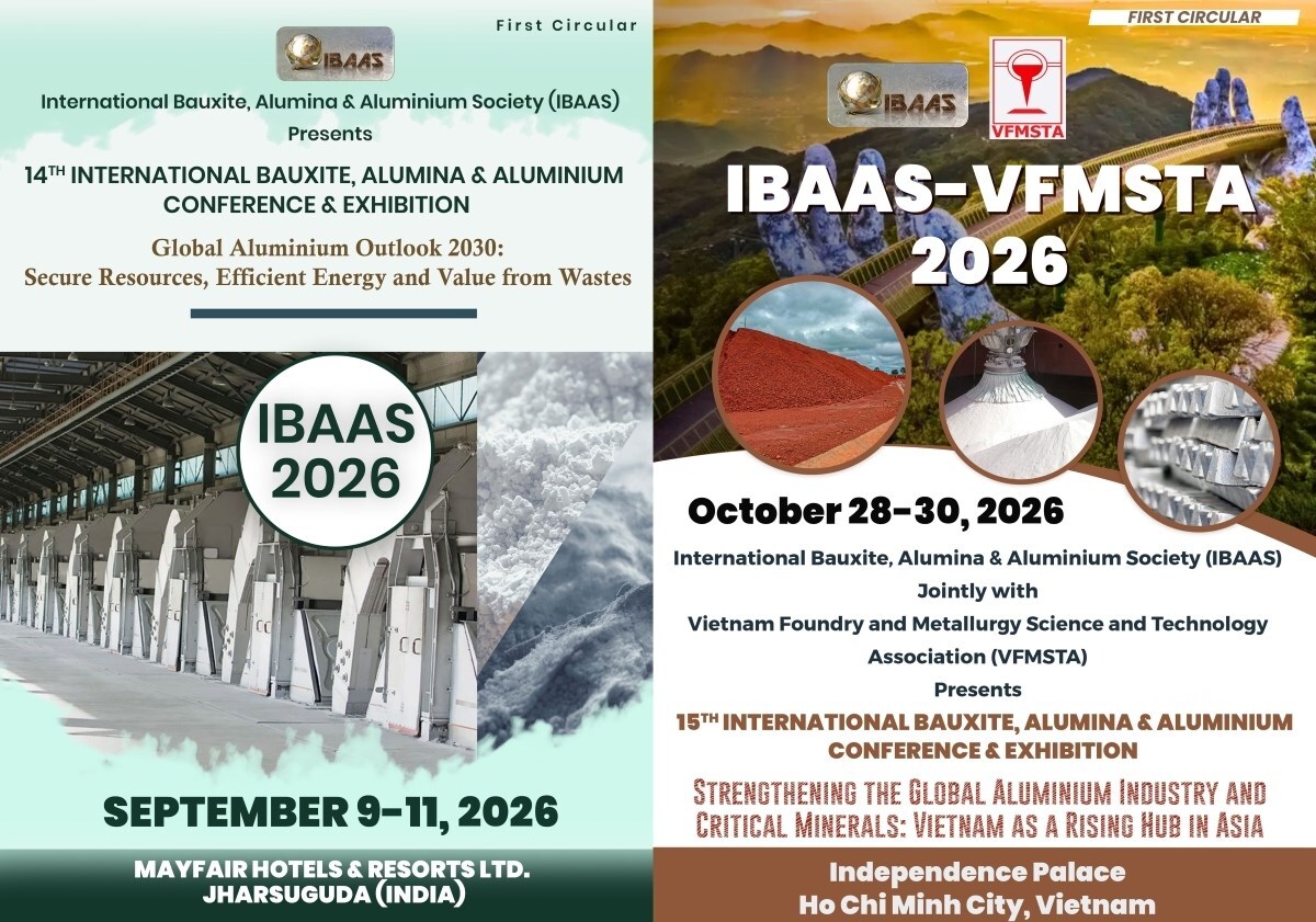 IBAAS announces two prestigious international aluminium industry events in 2026