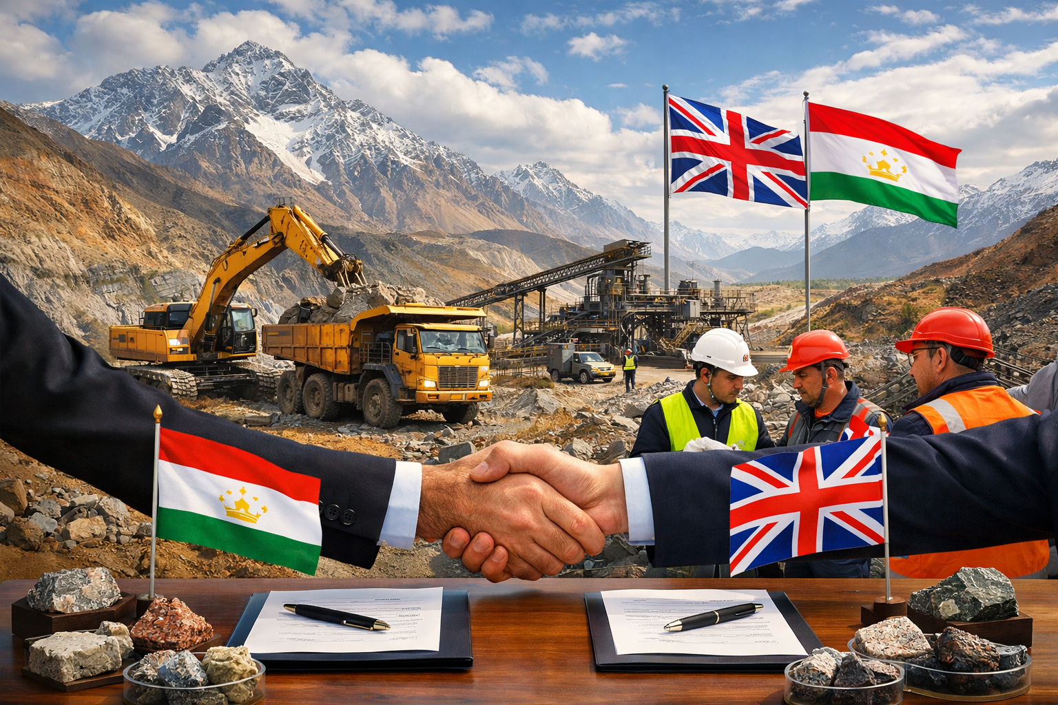 Tajikistan approves draft MoU with UK to strengthen critical minerals cooperation